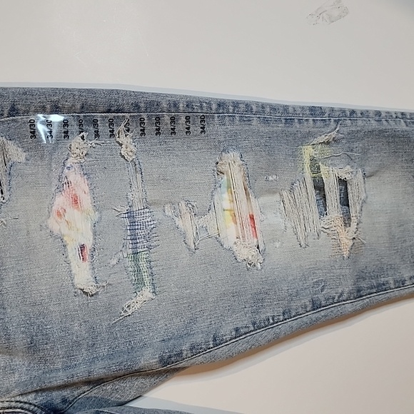 American Eagle Airflex Athletic Skinny Rainbow Parched Detail NWT Size 3… - Picture 5 of 13